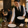 Coupe Plates 230mm Porcelain for Catering Environments (Pack of 12)