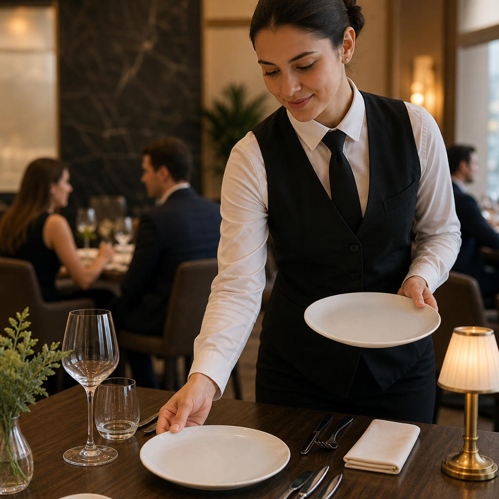 Coupe Plates 230mm Porcelain for Catering Environments (Pack of 12)