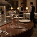 Stainless Steel Plate Riser 200mm for Buffet Displays