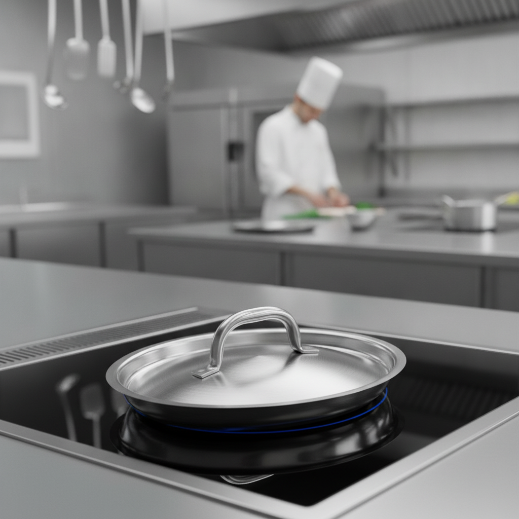 Stainless Steel Pan Lid 36cm for Efficient Cooking