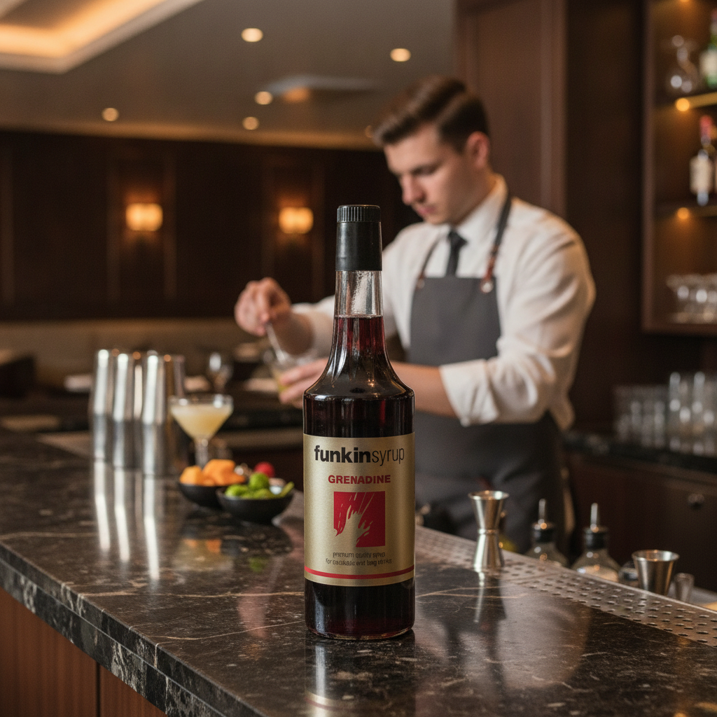 Natural Fruit Grenadine Syrup 700ml for Cocktails