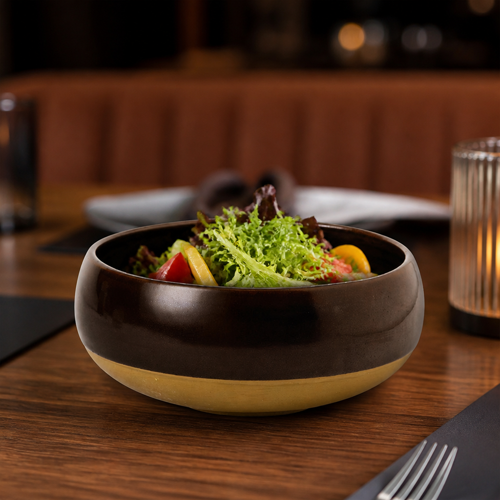 Cinnamon Brown Bowls 158mm for Stylish Dining