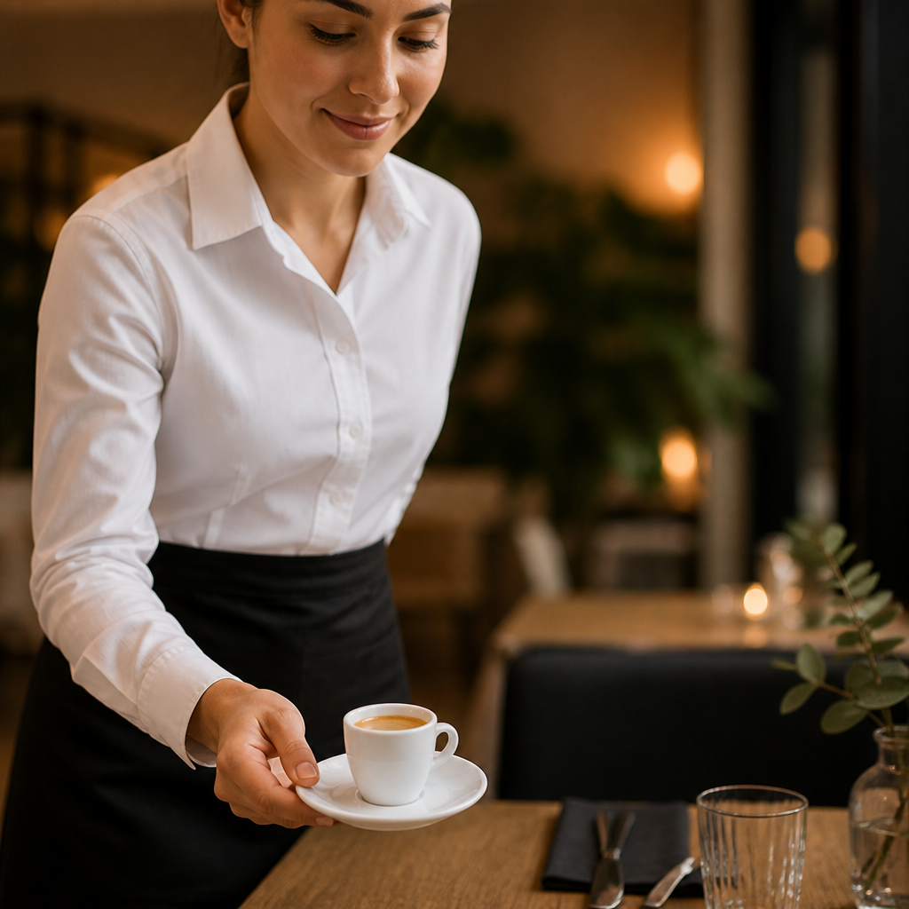Espresso Saucers 0.085L Porcelain for Hotels & Cafés (Pack of 12)