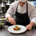 Rimmed Plates 170mm White Ceramic for Culinary Presentation (Pack of 12)