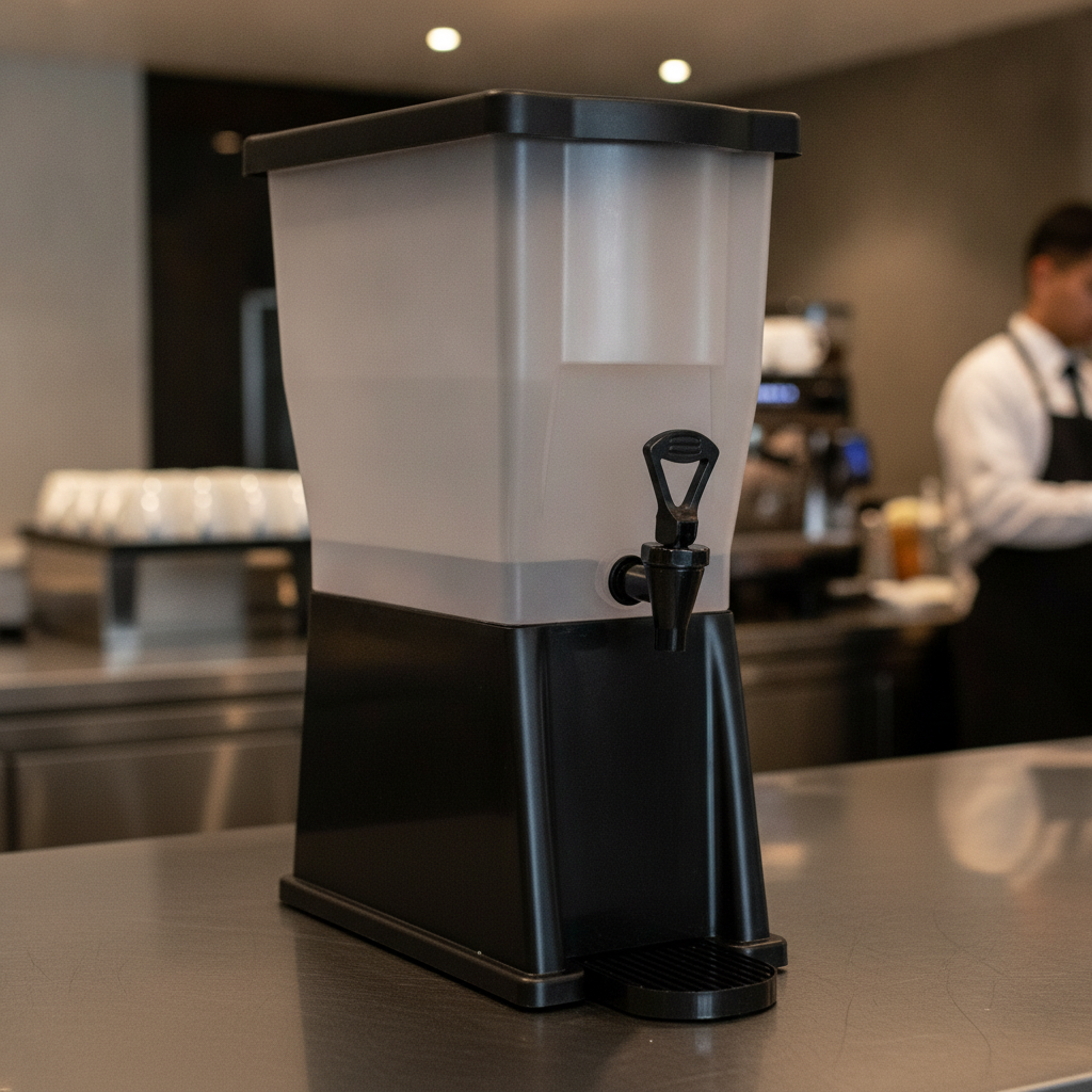 Polypropylene Beverage Dispenser 12L for Self-Service Areas