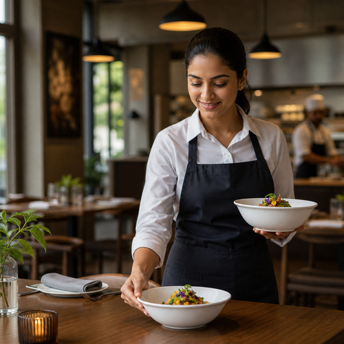 Cereal Bowls 160mm Porcelain for Restaurants & Hotels (Pack of 6)