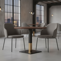 Steel Small Rectangular Table Base 880mm for Indoor Use