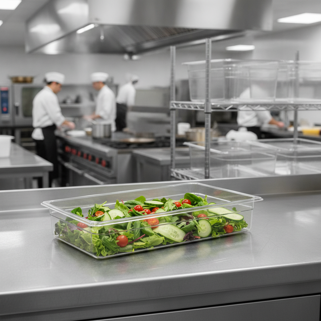 Copolymer Gastronorm Food Tray 13L for Food Storage & Service