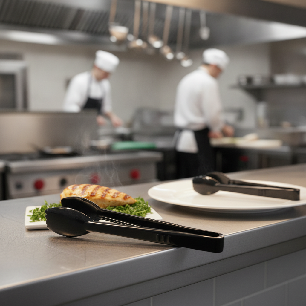 Polycarbonate Food Tongs 9" for Efficient Food Handling