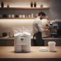 Paper Compostable Hot Cup Lids for Takeaway Drinks (Pack of 1000)