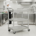 Polypropylene Utility Trolley 90.7kg for Light-Duty Service