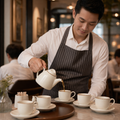 Alumina Vitrified Ceramic Beverage Pot 350ml for Tea & Coffee (Pack of 6)