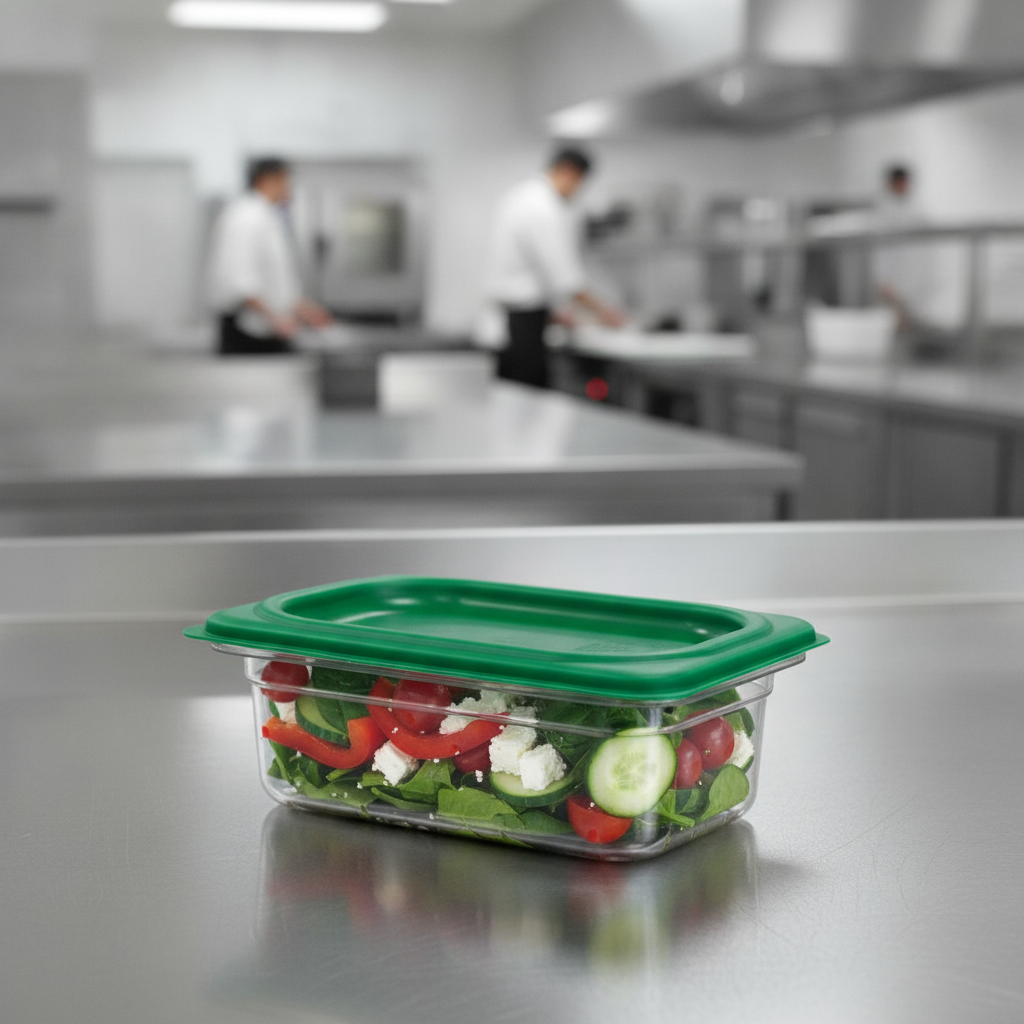 Polypropylene Seal Lid for 1/9 GN Containers for Food Safety