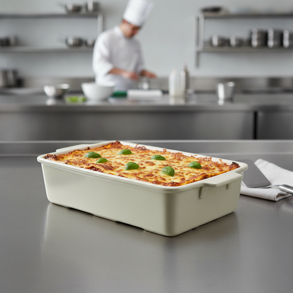 Stoneware Lasagne Dish 2.5L for Baking Perfect Lasagnes