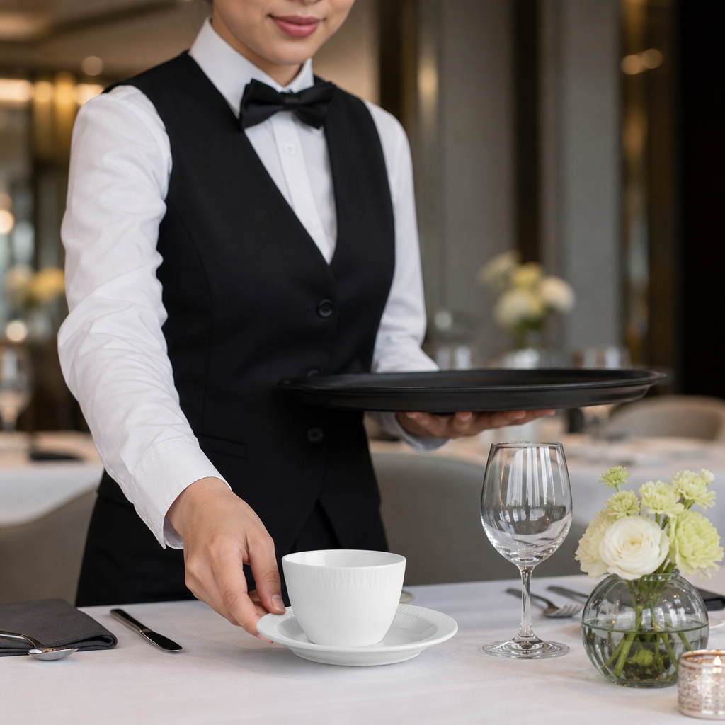 Saucers 127mm Porcelain for Elegant Dining (Pack of 12)