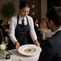 Wide Rim Porcelain Soup Bowls 250mm for Fine Dining