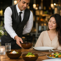 Ripple Snack Bowls 120mm Porcelain for Event Dining (Pack of 12)