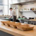 Paperboard Square Trays 6x6" for Eco-Friendly Takeaway (Pack of 600)