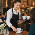 Cups 150ml Porcelain for Cafés & Tearooms (Pack of 6)