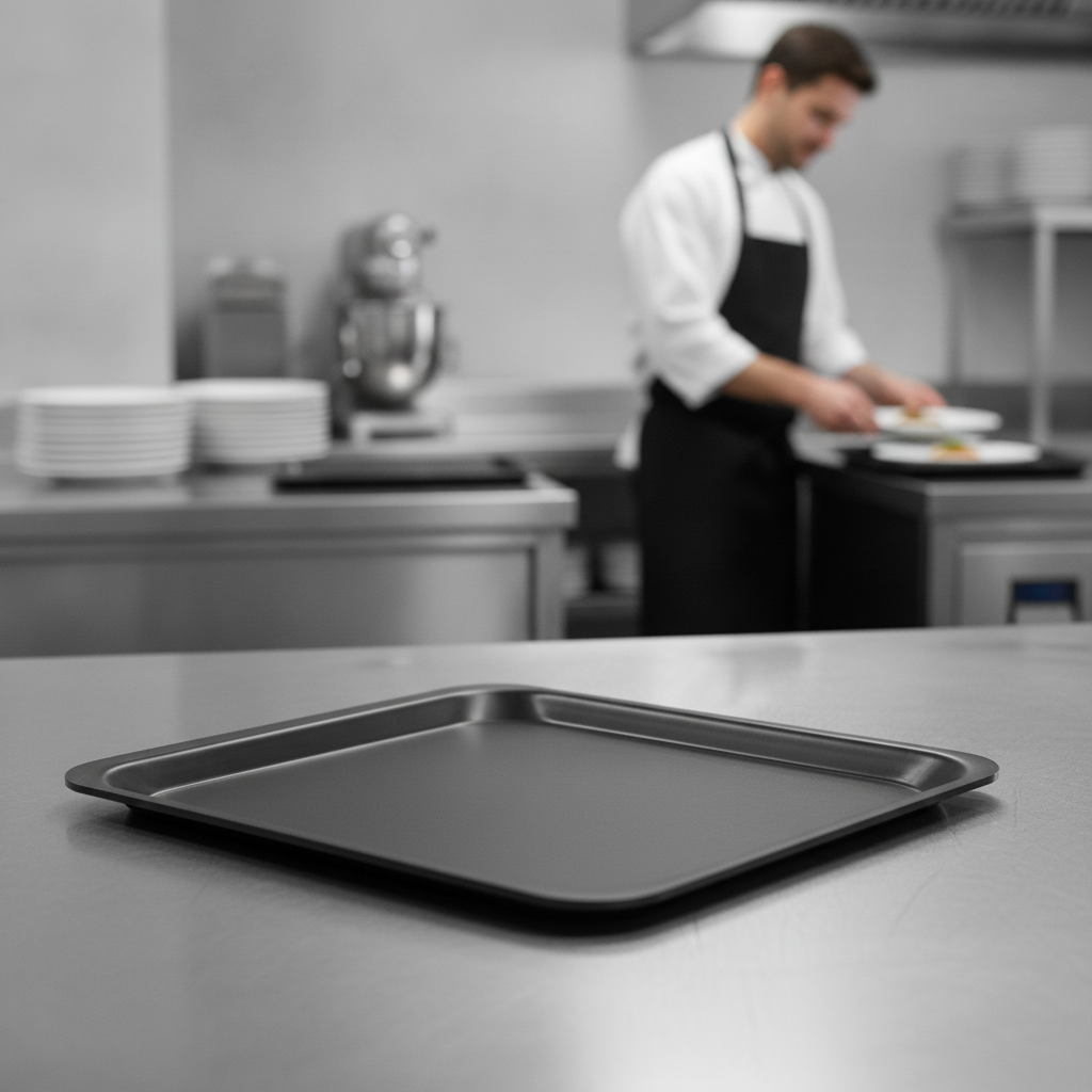 Laminate Rectangular Tray 340x460mm for Commercial Use