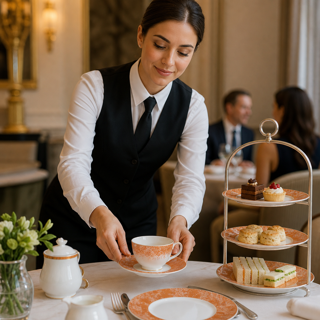 Crushed Velvet Saucers Copper Bone China for Afternoon Tea (Pack of 6)