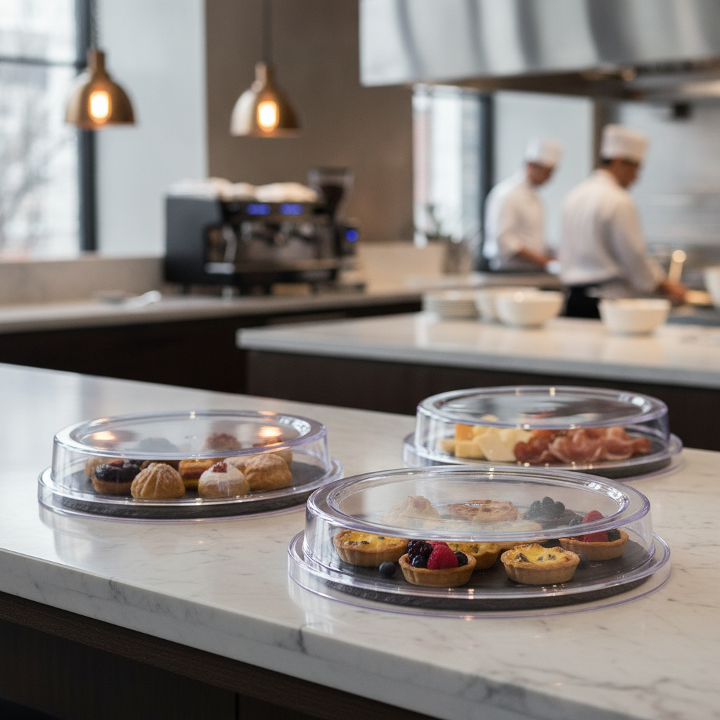 Clear SAN Food Cover for Display Areas (Various Sizes)
