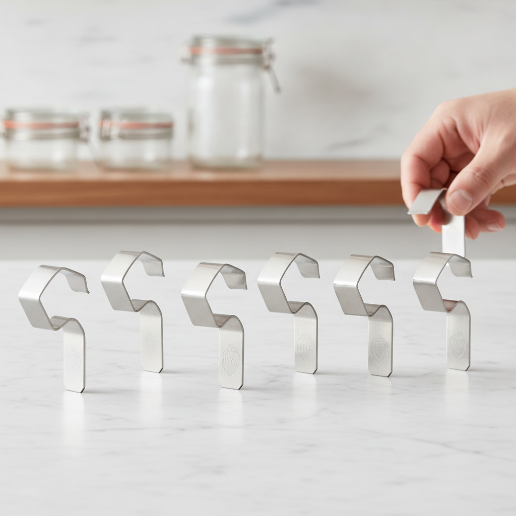 Stainless Steel Jar Cover Clamps for Airtight Sealing (Pack of 8)