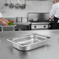201 Stainless Steel Perforated 1/2 Gastronorm Tray 65mm for Professional Kitchens