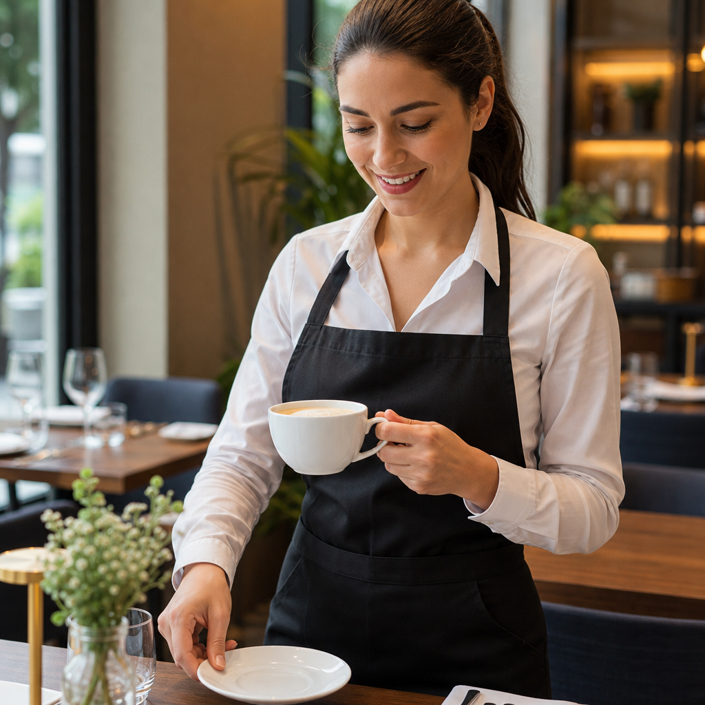 Porcelain Coffee Cups 251ml for High Volume Banqueting (Pack of 36)