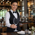 Clear Glass Wine Glasses 320ml for Bars & Restaurants (Pack of 12)