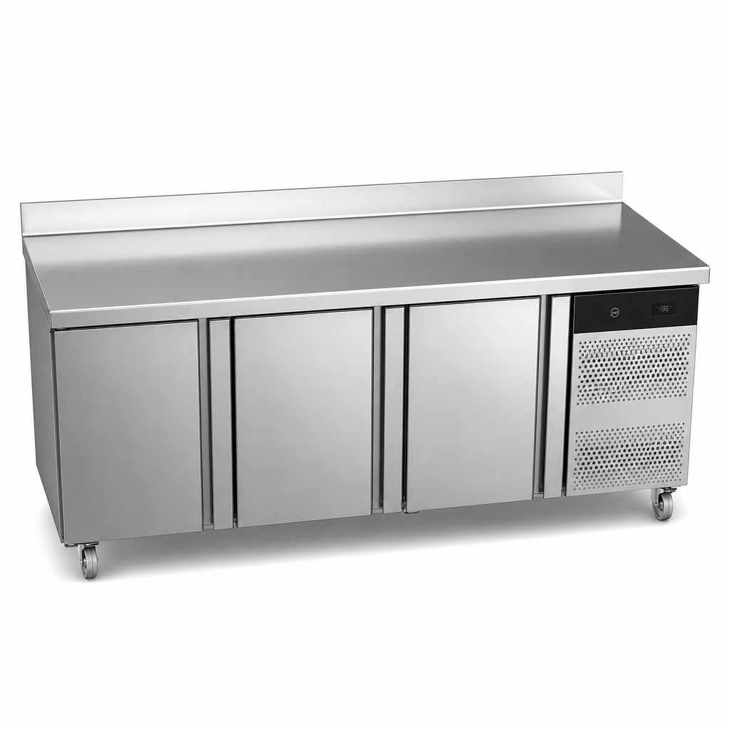 Gastronorm Freezer Counter - Stainless Steel - 403L Capacity - Commercial
