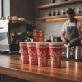 High-Quality Paper Vending Cups 250ml for Beverage Service (Pack of 1000)