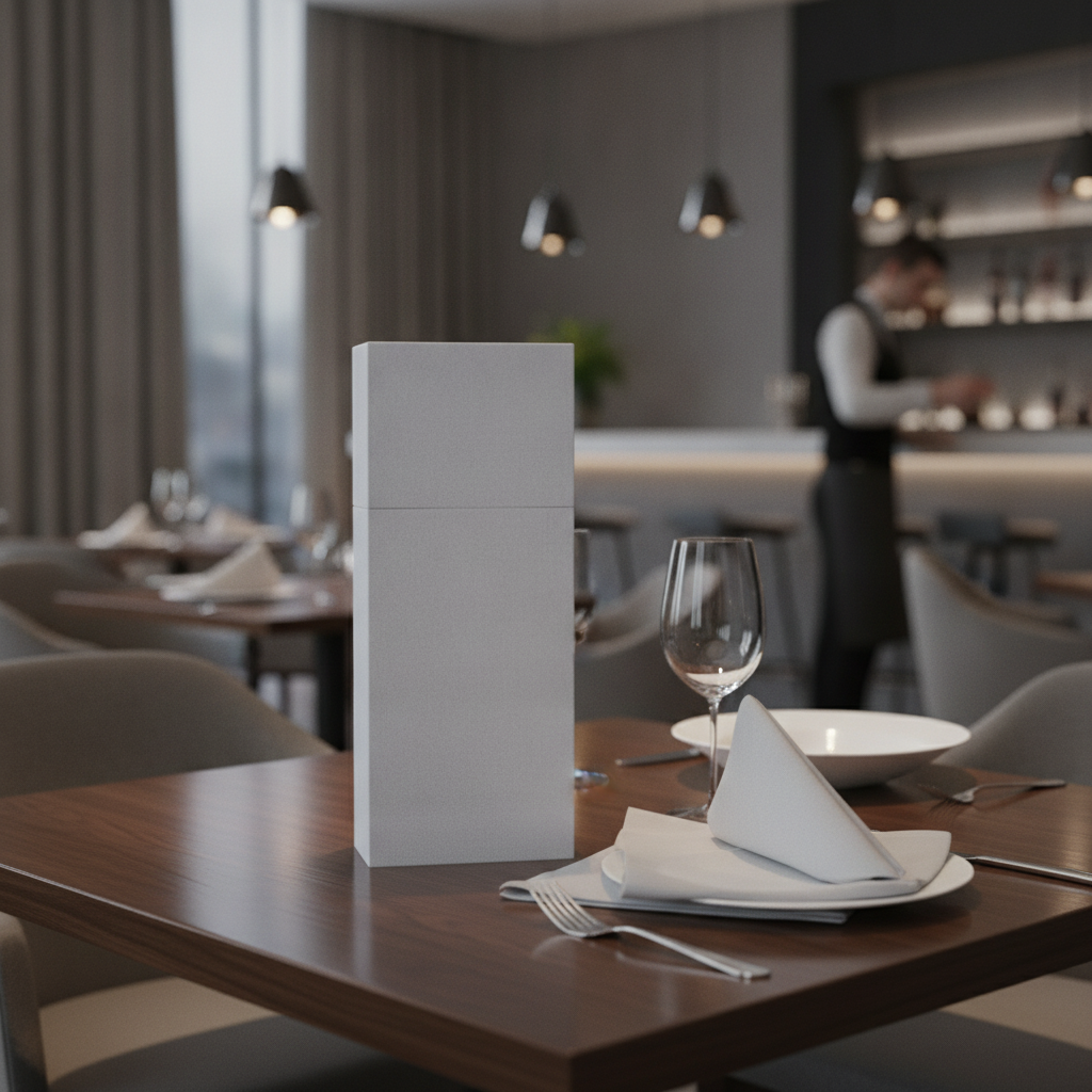 Premium Grey Paper Dinner Napkins 48x40cm for Stylish Dining (Pack of 400)