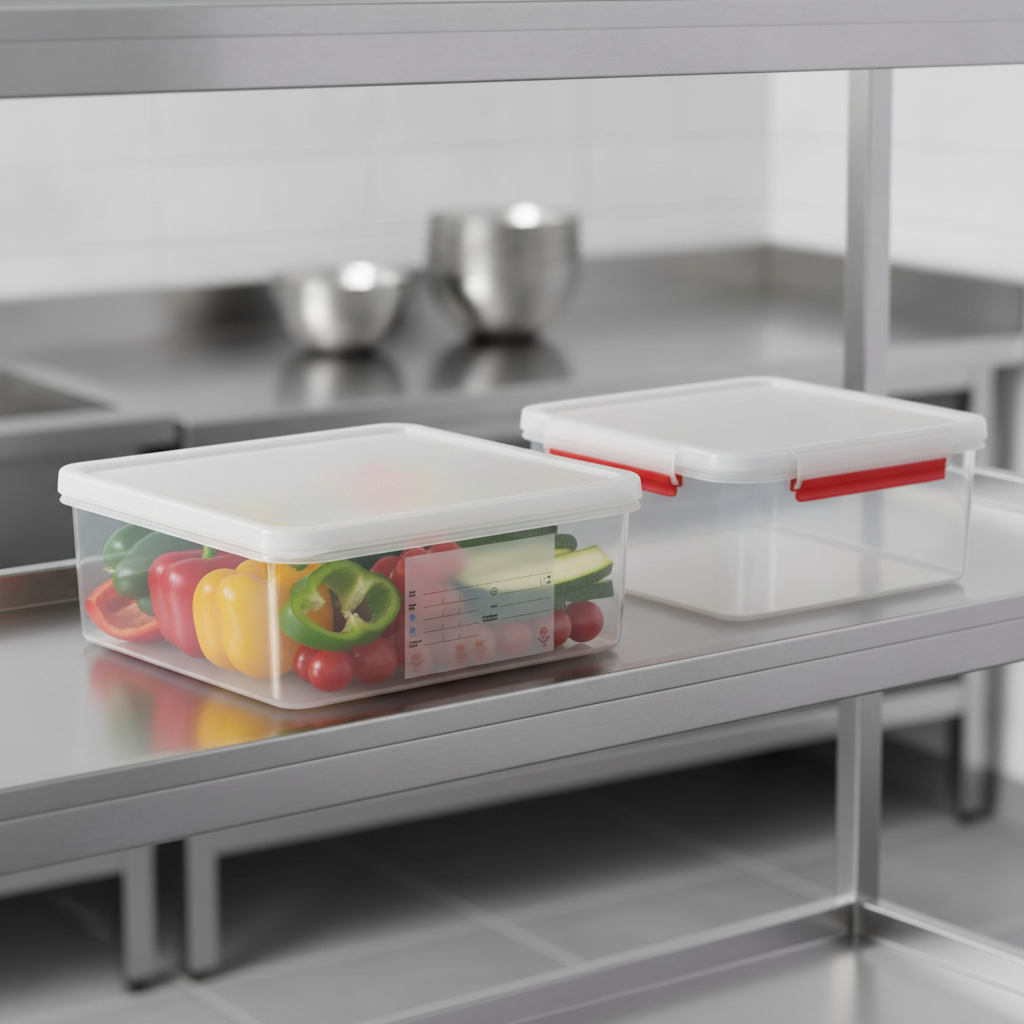 Plastic Transparent Airtight Container 9L for Food Storage