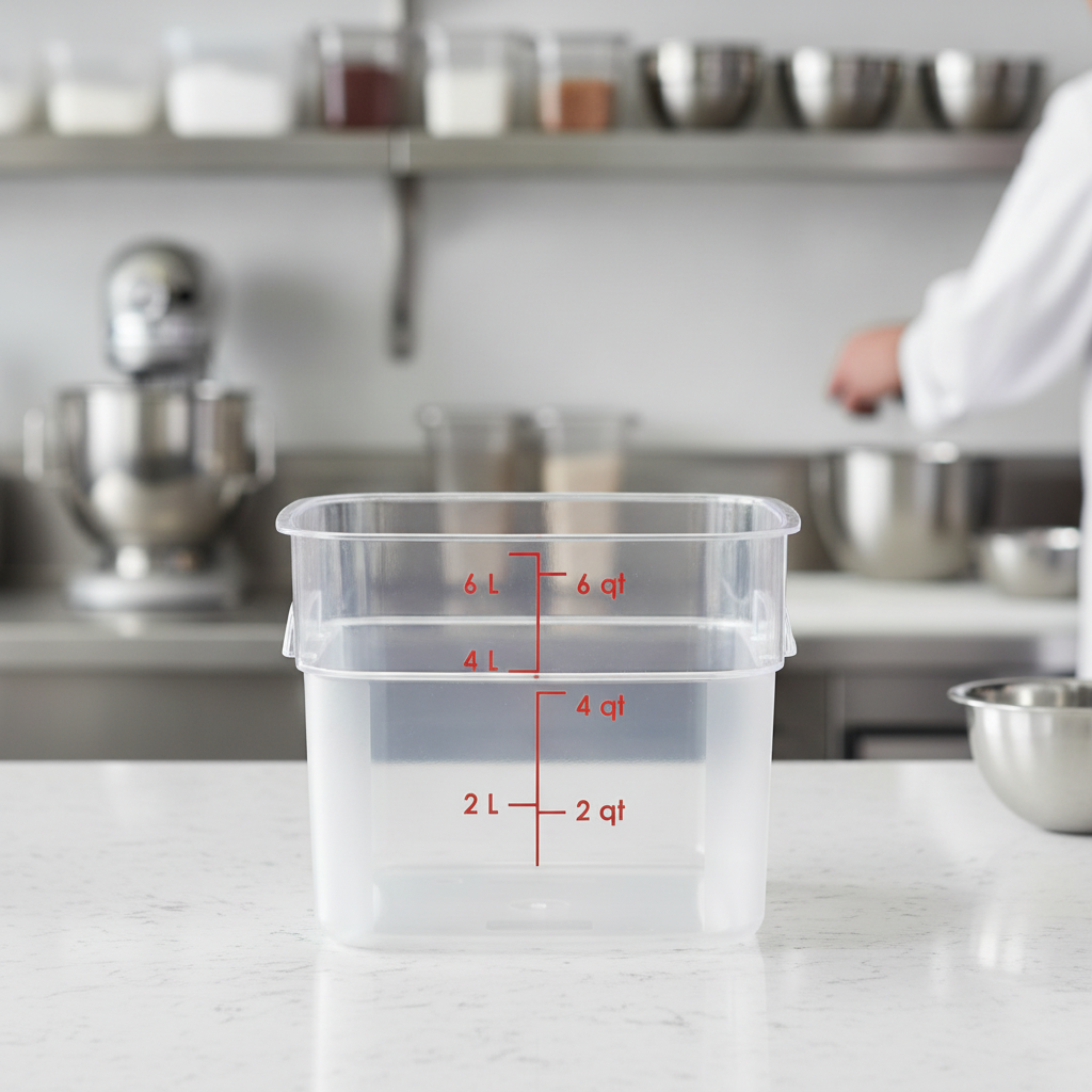 Polycarbonate Food Storage Container 5.7L for Efficient Kitchens