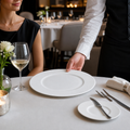 Plates 300mm Bone China for Upscale Dining (Pack of 12)