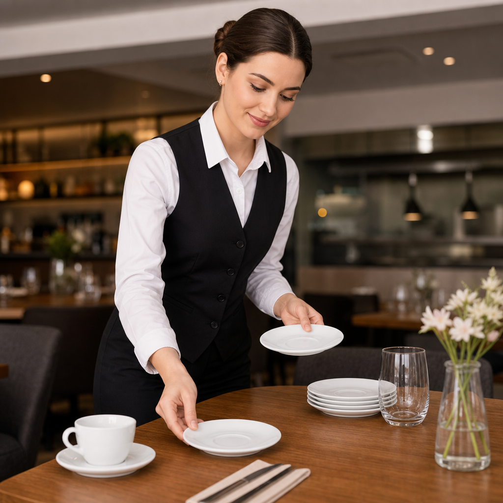 Saucers 160mm Porcelain for Restaurants (Pack of 24)