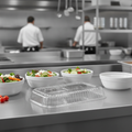 Polycarbonate Raised Lid 35mm for Medium Salad Crocks