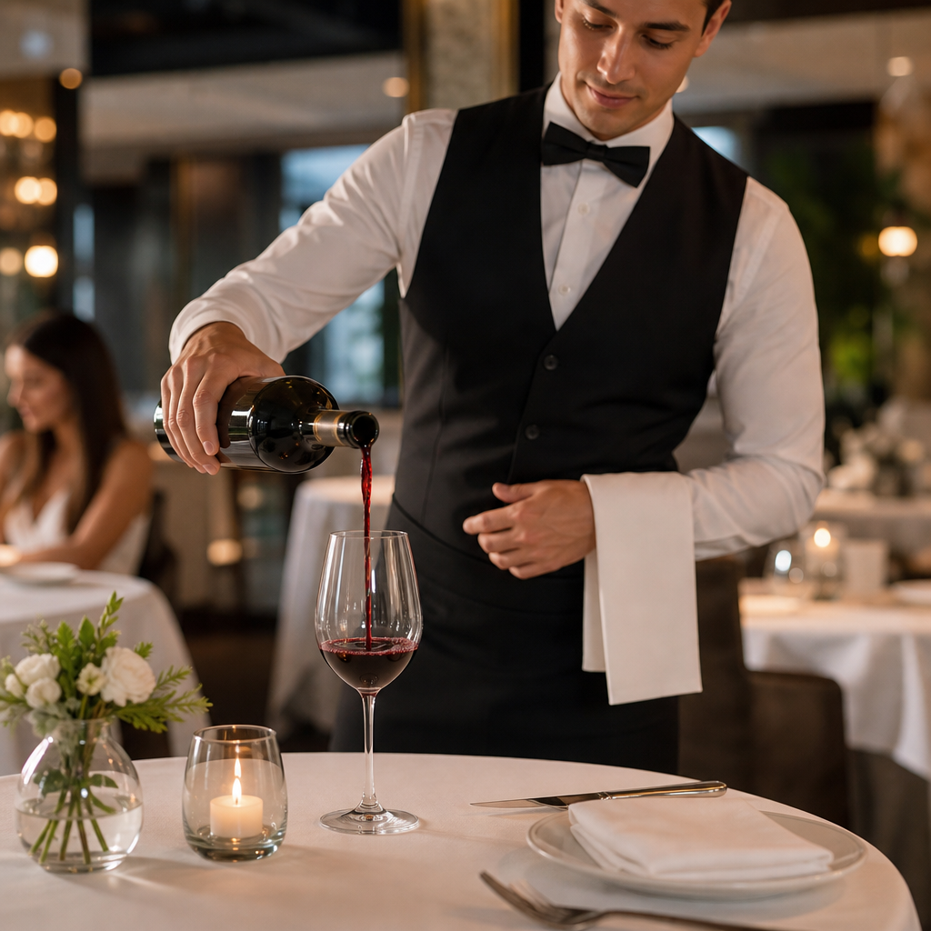 Glass Red Wine Glasses 320ml for Restaurants & Banquets (Pack of 6)