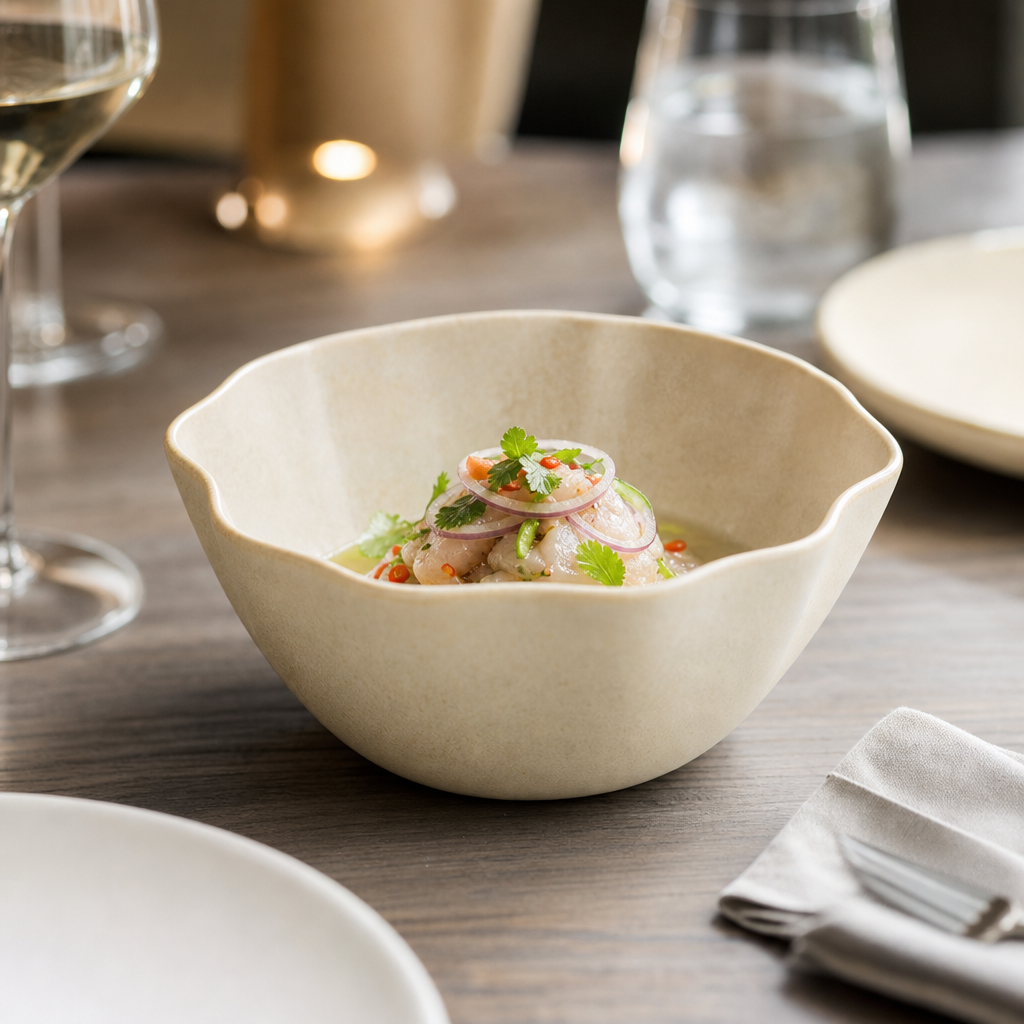 Nami Dune Bowls 160mm for Casual Fine Dining