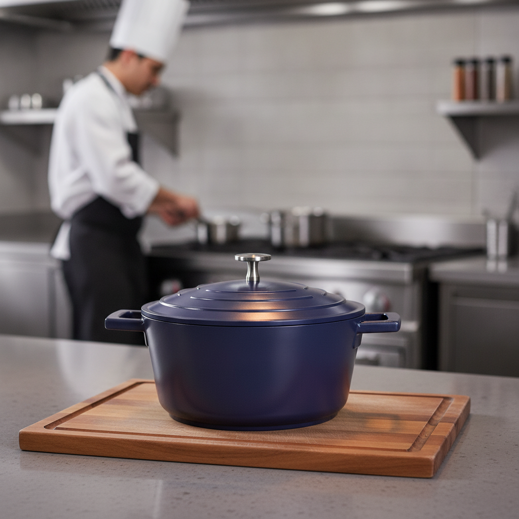 Cast Aluminium Casserole Dish 2.5L for Home Cooking