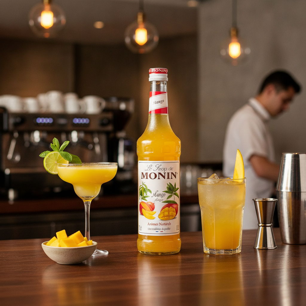 Mango Syrup 700ml for Creative Beverage Mixing