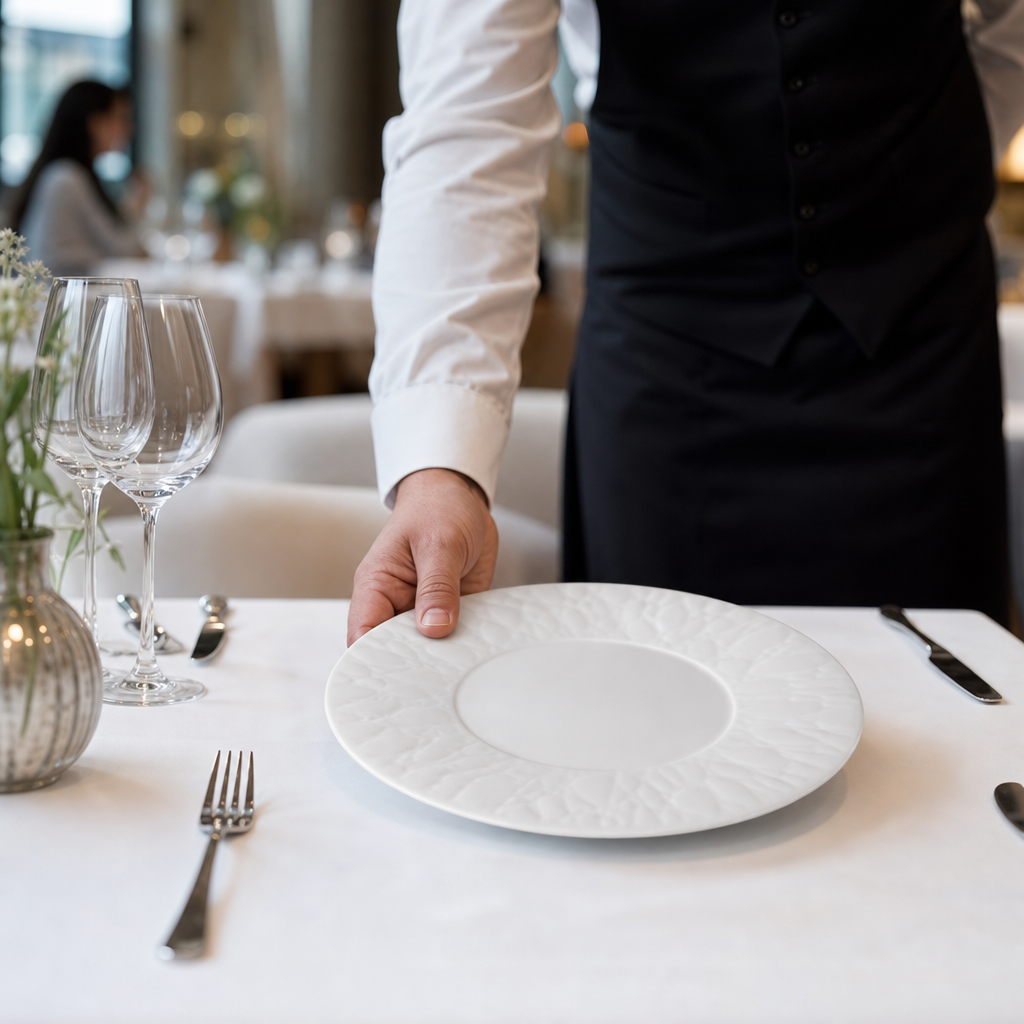 Signature Plates 279mm Porcelain for Fine Dining (Pack of 12)