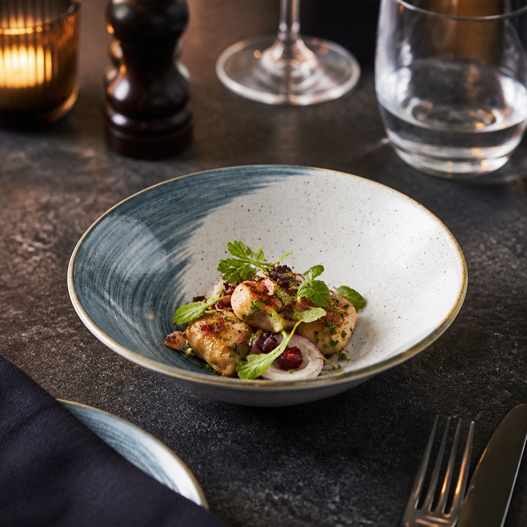 Stonecast Accents Evolve Coupe Bowls 165mm for Dining & Entertaining