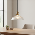 Glass Dome Pendant Light 305mm for Stylish Interiors