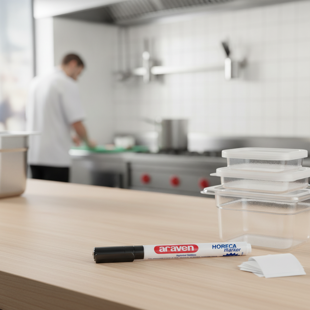 Polypropylene Food Box Marker Pen for Kitchen Organisation