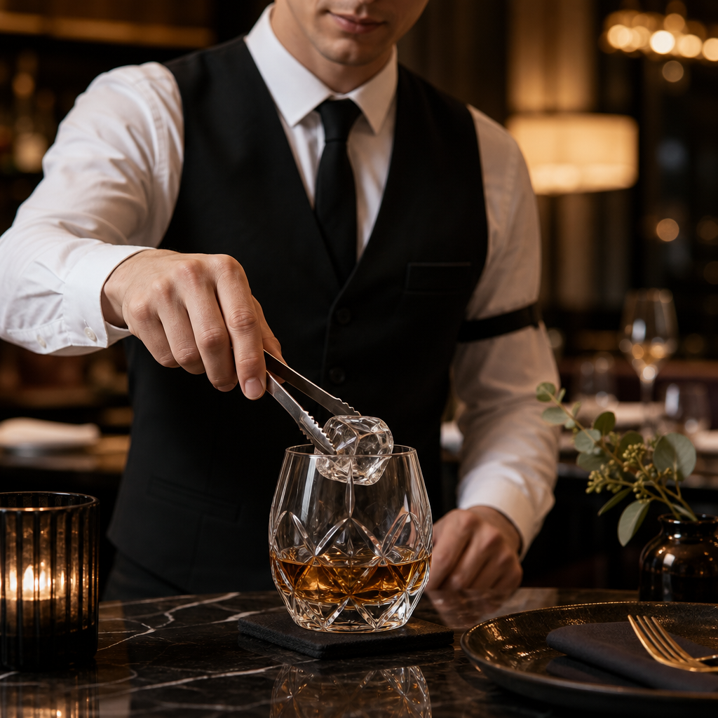 Eco-Crystal Glass Double Old Fashioned Tumblers 380ml for Bars & Restaurants (Pack of 12)