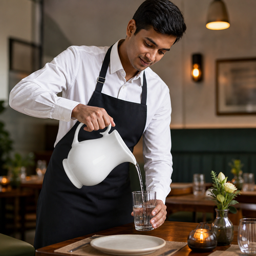 Ceramic 560ml Jug for Everyday Beverage Service (Pack of 4)