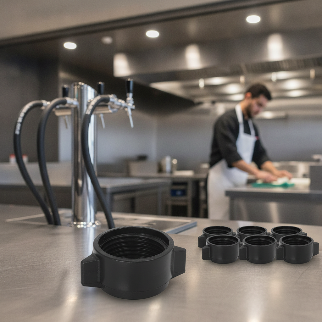 Plastic Brewery Nut 44mm for Efficient Beer Serving