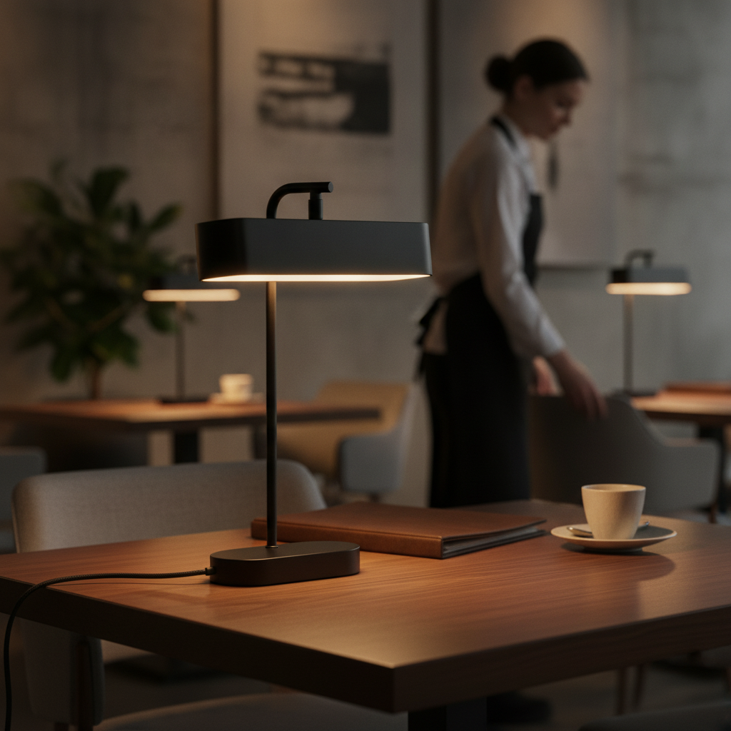 Metal Adjustable Table Lamp 300x106mm for Reading Nooks & Desks